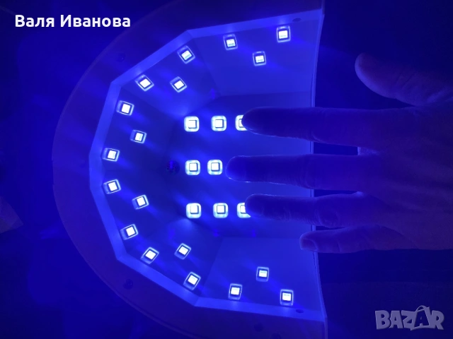 UV/LED лампа за маникюр, снимка 5 - Педикюр и маникюр - 53276212