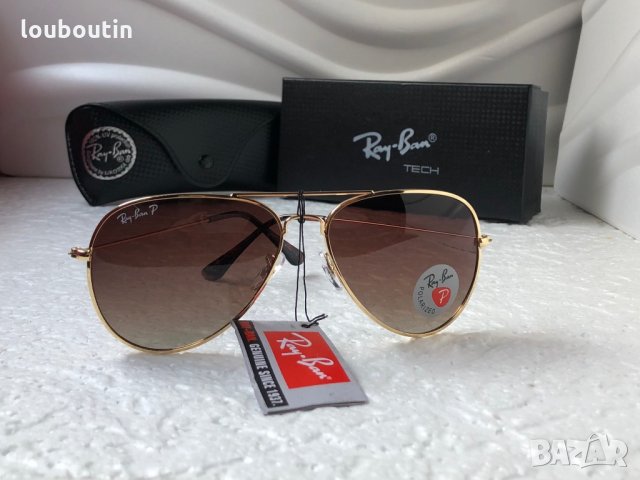 Ray-Ban RB 3025 RB 3026 с поляризация унисекс слънчеви очила Рей-Бан, снимка 2 - Слънчеви и диоптрични очила - 33580312