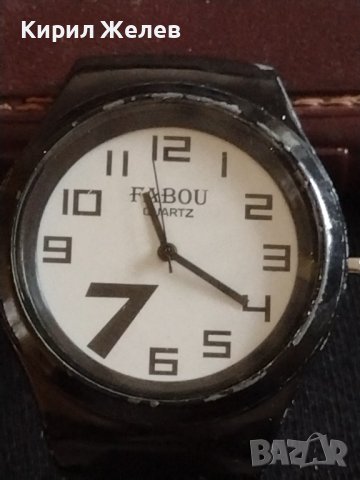 Мъжки часовник FABOU QUARTZ с силиконова каишка интересен модел 42541, снимка 1 - Мъжки - 43756610