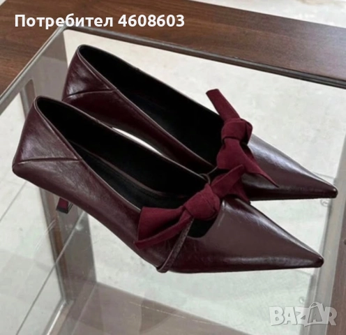 Нови стилни обувки на ток