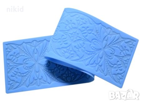 Детелини цветя дантела силиконов молд форма украса торта с фондан шоколад гъмпейст,, снимка 3 - Форми - 35352745