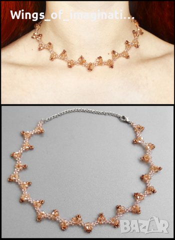 Колие / огърлица ръчна изработка, снимка 2 - Колиета, медальони, синджири - 40211530