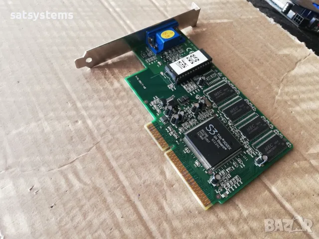 Видео карта S3 Trio 3D/2X Gainward GW817D 8MB AGP , снимка 4 - Видеокарти - 47898046