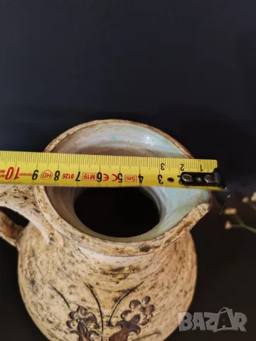 Немска керамика. Красива орнаментика с ръчна декорация., снимка 7 - Вази - 48826387