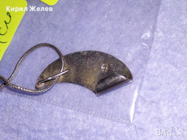 ПРЕКРАСЕН ДИЗАЙНЕРСКИ КОМПЛЕКТ СРЕБЪРНИ КОЛИЕ и ОБЕЦИ СРЕБРО 925 с ПЕЧАТ на БИЖУТЕРА 34428 36286, снимка 5 - Бижутерийни комплекти - 39494106