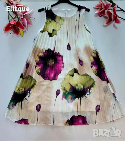 летни флорални овърсайз рокли , снимка 3 - Рокли - 53578689