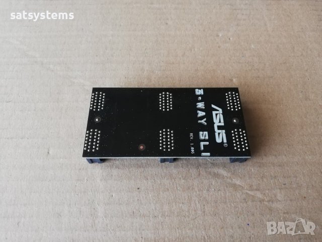 ASUS 3-WAY SLI Board Bridge Connector Adapter P9X79 Deluxe , снимка 7 - Кабели и адаптери - 38645001
