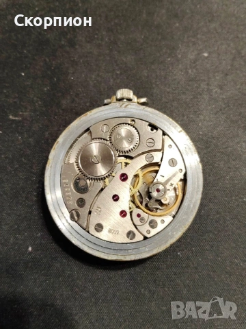 Джобен часовник - Молния - СССР - Рядък - Промоция, снимка 11 - Джобни - 51648205