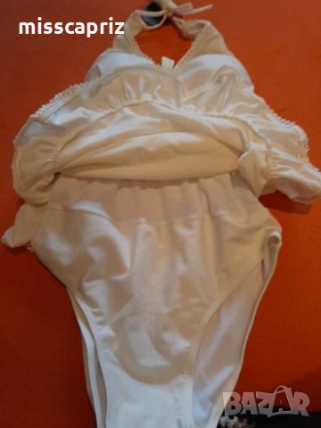 Цял бански в бяло, снимка 3 - Бански костюми - 28087288