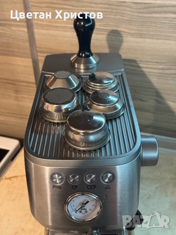 Кафемашина Solis - Barista Perfetta Plus, 15 bar, сребриста, снимка 5 - Друга електроника - 52567578