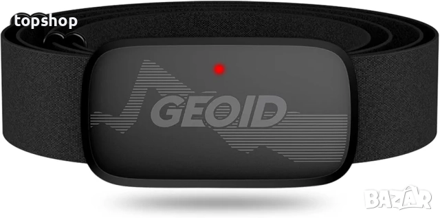 Чисто нов запечатан GEOID HS500 Пулсомер, Каишка за гърди, Монитор за пулс, Bluetooth 4.2/ANT+...