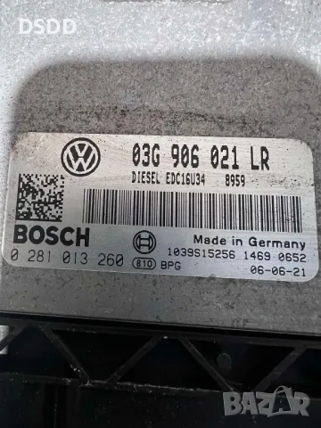 Компютър двигател / ECU 03G906021LR 0281013260 EDC16U34 за VW Passat 1.9 TDI, снимка 2 - Части - 48057244