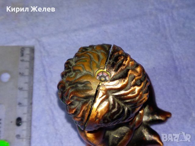 ДЕКОРАТИВНА МЕТАЛНА ФИГУРКА - МОМЧЕНЦЕ Била е ГАЗОВА ЗАПАЛКА - За КОЛЕКЦИЯ ДОМАШНА УКРАСА 41408, снимка 6 - Декорация за дома - 43887755