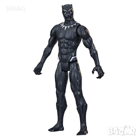 Фигурка Черната пантера Marvel Black Panther Legacy Titan Hero Black - Hasbro S_1223515, снимка 2 - Фигурки - 48053770