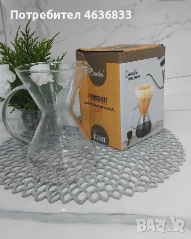 филтриране на кафе караф 