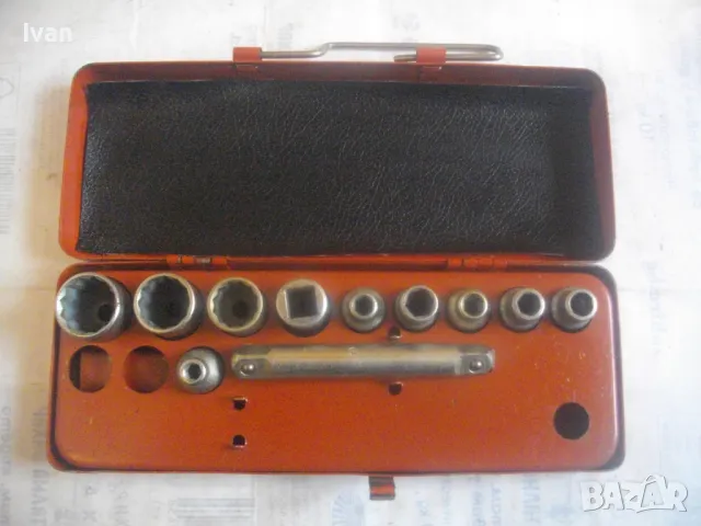 7-24мм РУСКА ГЕДОРИЯ ГИДОРИЯ ГЕДОРЕ НАБОР ТОРЦОВЬЙ КЛЮЧЕЙ В МЕТАЛНА КУТИЯ МАЛКА КОМПАКТНА 2,0кг, снимка 9 - Други инструменти - 50180925