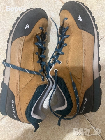 Мъжки туристически Quechua Arpenaz 500,43",отлични, снимка 6 - Маратонки - 53039542