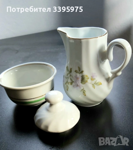 Винтажный болгарский фарфор 60-х гг. | ”Porzellan - Made in Bulgaria”, снимка 6 - Сервизи - 51658034