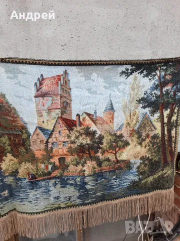 Старинен ковьор,покривка за стена #269, снимка 5 - Антикварни и старинни предмети - 47664017