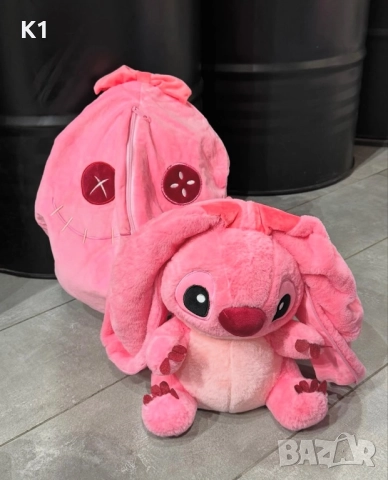 2в1 Трансформираща се Плюшена играчка Лило и Стич 25см, плюшени играчки Lilo and Stitch, снимка 2 - Плюшени играчки - 52590833