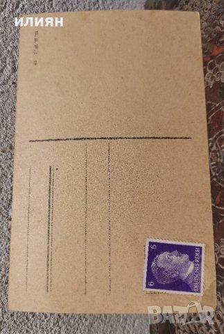 Стара картичка. Виена. Марка. Трети райх. Адолф Хитлер. Фашистка Виена. , снимка 3 - Колекции - 43434745