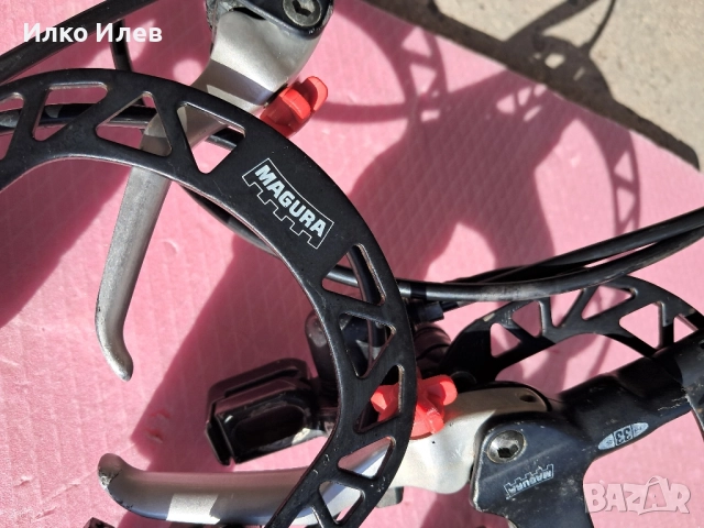 Велосипедни хидравлични спирачки magura. 
