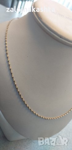 Сребърен синджир-2,72гр/925, снимка 4 - Колиета, медальони, синджири - 28626626