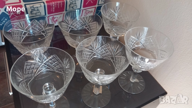 Кристални чаши Ропотамо за вино и шампанско , снимка 2 - Чаши - 51795588