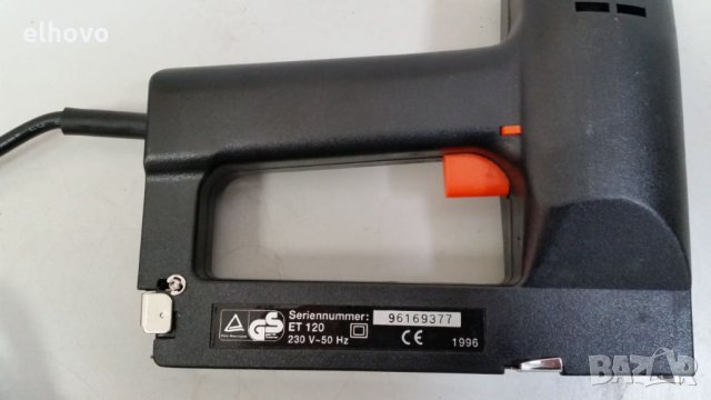 Електрически такер King Craft ET 120, снимка 5 - Други инструменти - 27903922