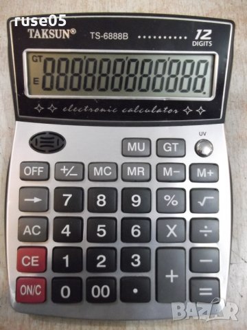 Калкулатор "TAKSUN TS-6888B" работещ, снимка 2 - Друга електроника - 28604664