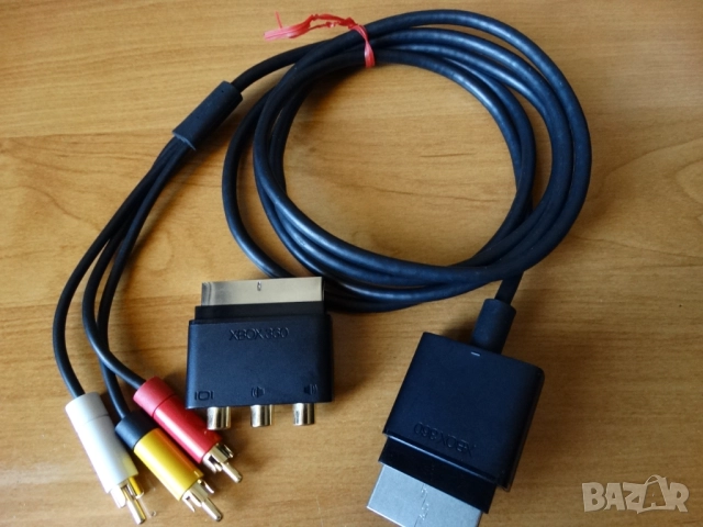 XBOX 360 - аудио /видео кабел ..., снимка 2 - Аксесоари - 51778203