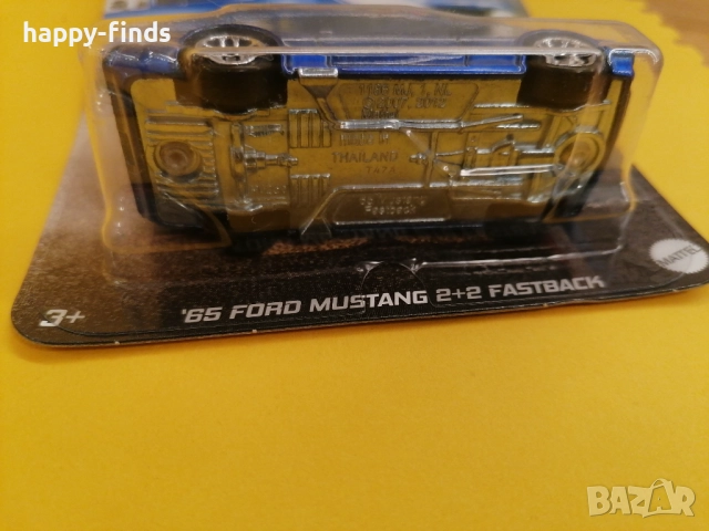 Hot Wheels Silver Series '65 Ford Mustang 2+2 Fastback "Chase", снимка 3 - Колекции - 52335327