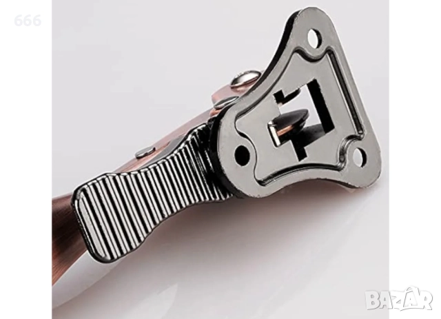 Метален педал за стоп на врата с регулируема височина, стоп за врата (червен бронз), снимка 3 - Други стоки за дома - 52940276