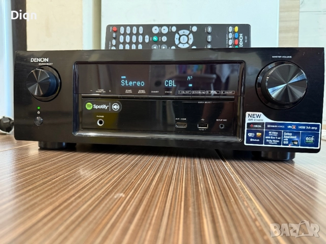 Denon AVR-X1400h, снимка 6 - Ресийвъри, усилватели, смесителни пултове - 52080794