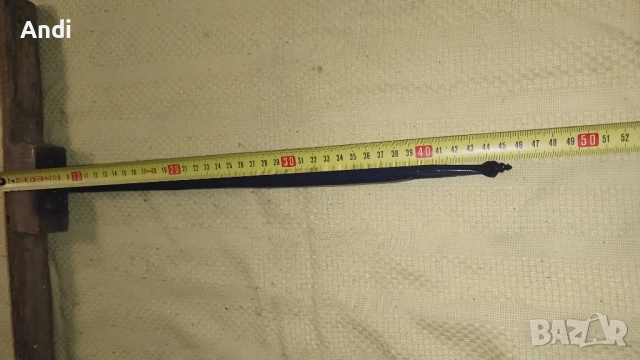 Дърводелски свредел от ковано желязо - ретро инструмент, маткап, снимка 12 - Бормашини - 52687912