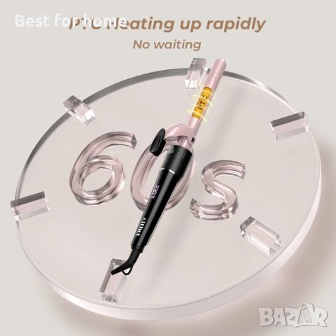 CITHOT Маша 5 в 1 за големи и малки къдрици,Комплект маши 09-32 mm с различни приставки, снимка 8 - Маши за коса - 43117576