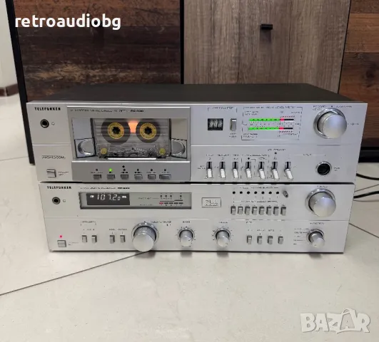 💥Ретро аудио система сет TELEFUNKEN - Ресивър RR 200 + дек RC 200 - 1981 - 1983 г.💥, снимка 1