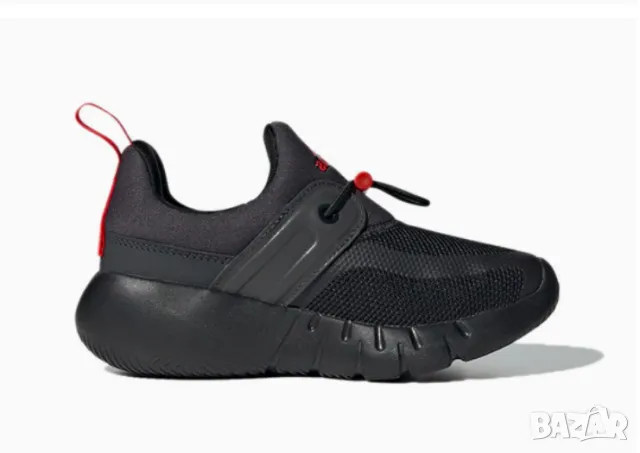маратонки adidas RapidaZen 'Black Vivid Red' номер 30, снимка 2 - Детски маратонки - 50292631