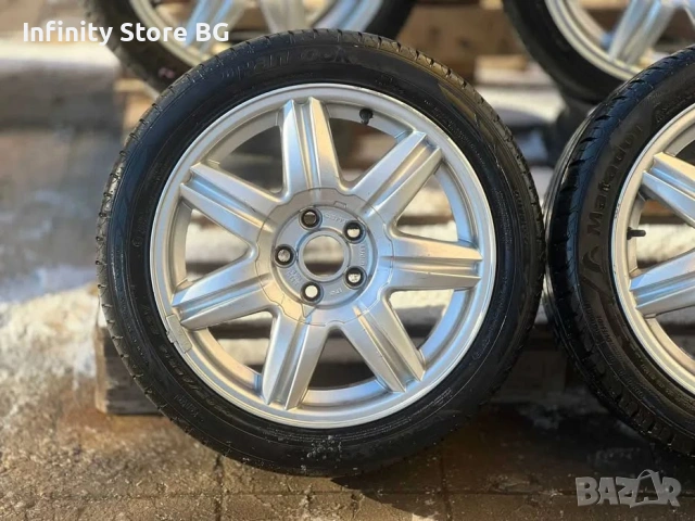 🚗 Комплект джанти 5x100 – Volkswagen, Skoda 🚗, снимка 5 - Гуми и джанти - 53466356