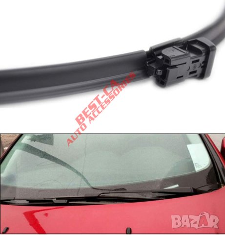 Комплект чистачки за предно стъкло подходящи за Форд Фокус 3 / Ford Focus Mk3 (2010-2018), снимка 3 - Аксесоари и консумативи - 43669100