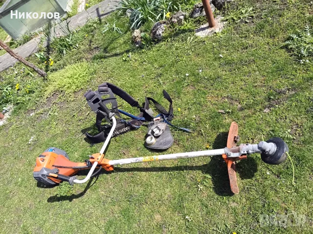 Храсторез/ моторна коса/косачка/ Husqvarna 345 fr, снимка 3 - Градинска техника - 49842553