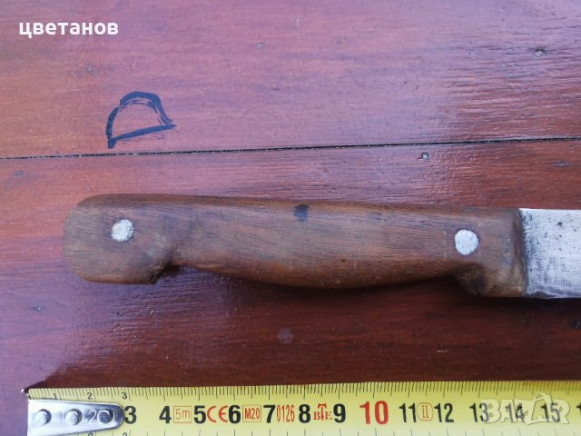 Голям нож, снимка 5 - Антикварни и старинни предмети - 36596587