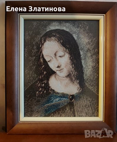 Гоблен СКАЛНАТА МАДОНА, снимка 4 - Гоблени - 43712700