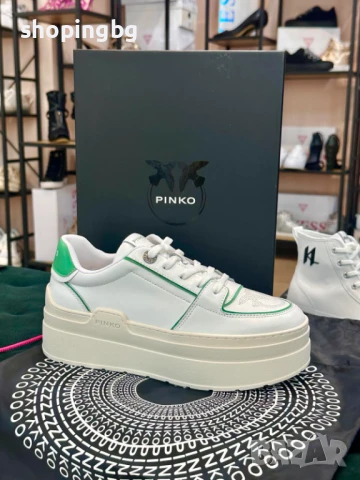 Оригинални дамски сникърси PINKO  349 лв., снимка 8 - Маратонки - 51072332