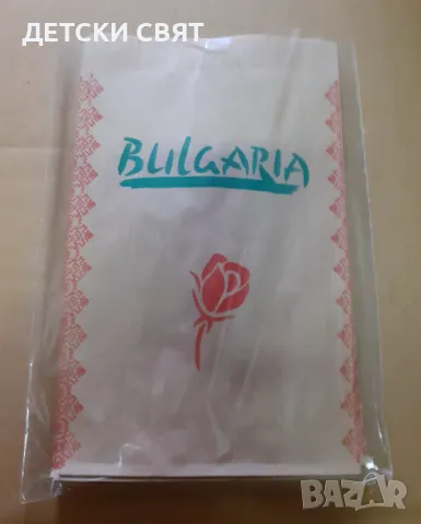 Комплекти хартиени пликове с роза, снимка 1