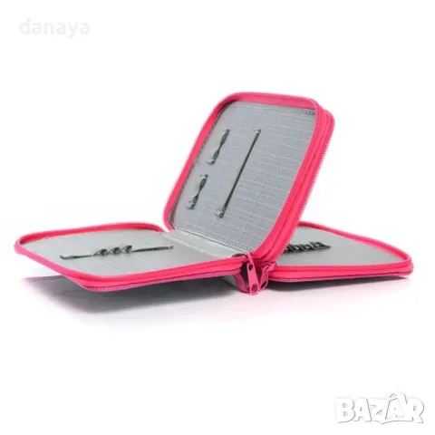 5892 Ученически несесер с 2 отделения за моливи и химикали, снимка 3 - Ученически пособия, канцеларски материали - 50142270