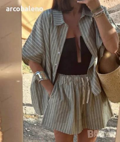 Ежедневен дамски летен комплект от две части 