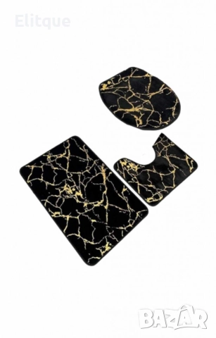 Комплект от 3 неплъзгащи се килимчета,мраморна визия, снимка 9 - Други стоки за дома - 52894838