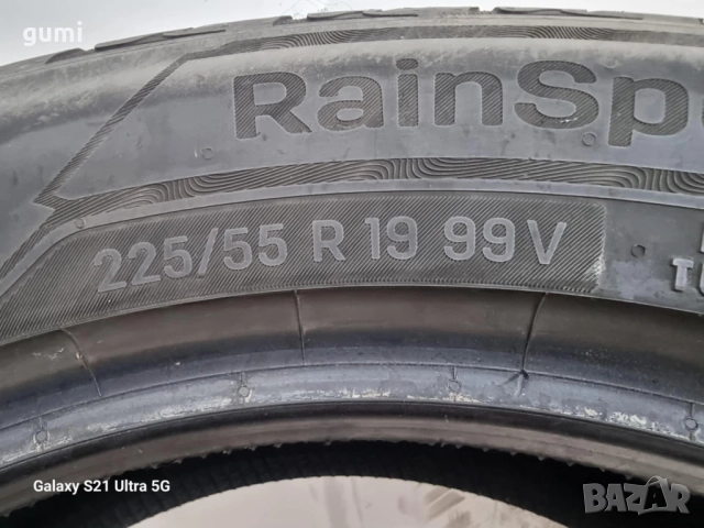 2бр летни гуми 225/55/19 UNIROYAL L03876, снимка 4 - Гуми и джанти - 51742215