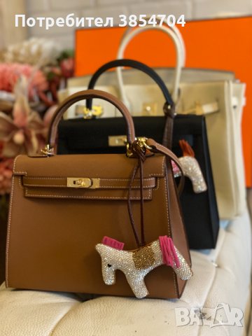 чанта Ермес Кели 27*Hermes Epsom gold hardware, снимка 15 - Чанти - 42425027